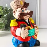 Копилка для денег &laquo;Генерал&raquo;, гипс, 24&times;14.5&times;14.5 см