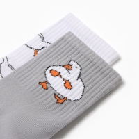 Набор женских носков KAFTAN "Гусь" р. 36-40 (23-25 см), 2 пары