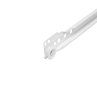 Роликовые направляющие ТУНДРА, L=300 мм, толщина 0,8 мм, белые, 2 шт. Роликовые направляющие ТУНДРА, L=300 мм, толщина 0,8 мм, белые, 2 шт.