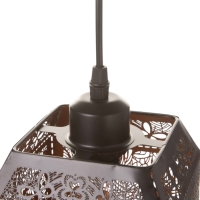 Светильник "Кэлшот" (Бабочки) 1х40Вт Е27 черный 13х13х20+100см