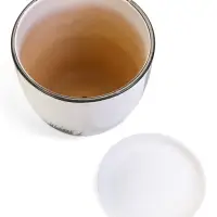 Горшок цветочный поддоном  2,5 л,  керамика, Штрих (М)