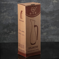 Декантер стеклянный, 1,2 л, 13,5&times;10&times;36,5 см