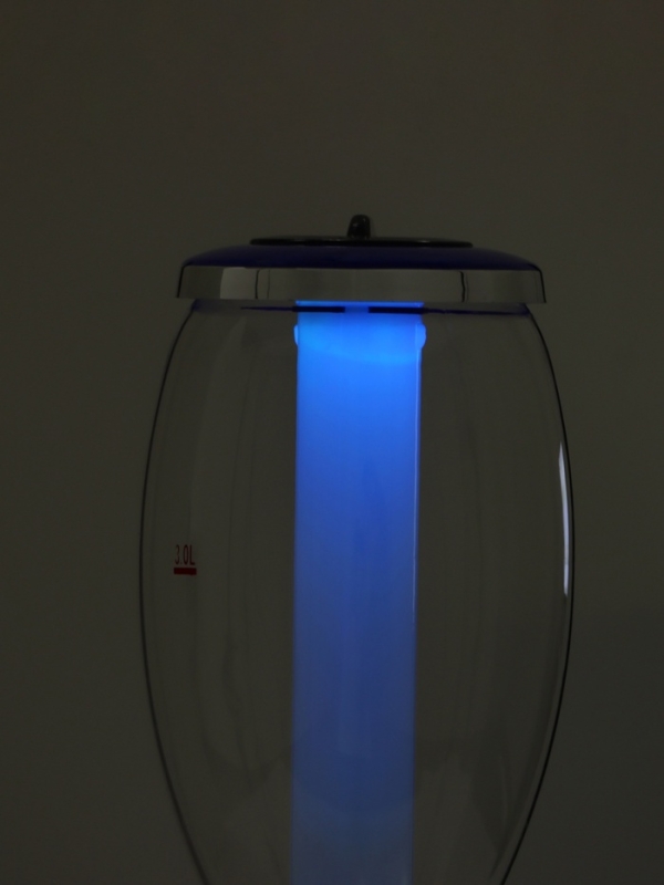 Башня пивная Monlin, 3 л, ёмкость для льда, подсветка, пластик, синий