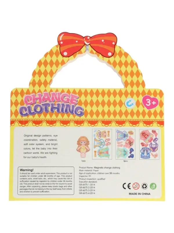 Магнитный набор "Принцесса" блестящий