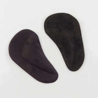 Супинаторы для обуви, на клеевой основе, 9,7 &times; 5,5 см, пара, цвет чёрный