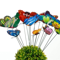 Набор штекеров "Бабочки" в наборе 5/5/10 шт, 12/8/6см Набор штекеров "Бабочки" в наборе 5/5/10 шт, 12/8/6см