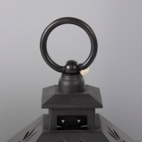 Светодиодная свеча в подсвечнике RISALUX &laquo;Тройняшки&raquo;, LED-ночник, 1.5 Вт, 3&times;ААА, 10&times;10&times;22 см