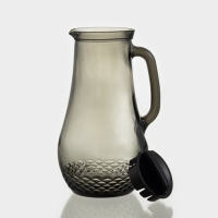 Кувшин стекляннный &laquo;Крист&raquo;, 1,5 л, с крышкой