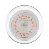 Фитолампа для растений VKL electric, A65, 15 Вт, E27, IP20, красно-синий спектр