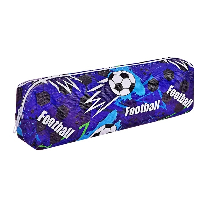 Пенал школьный "Футбол" на молнии, МИКС