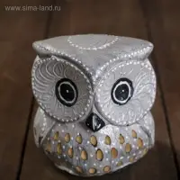 Сувенирный набор дерево "Совы серые пятнистые" 6х19х8 см