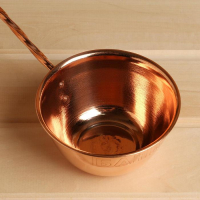 Ковш медный, 0,7л, с ручкой Ковш медный, 0,7л, с ручкой