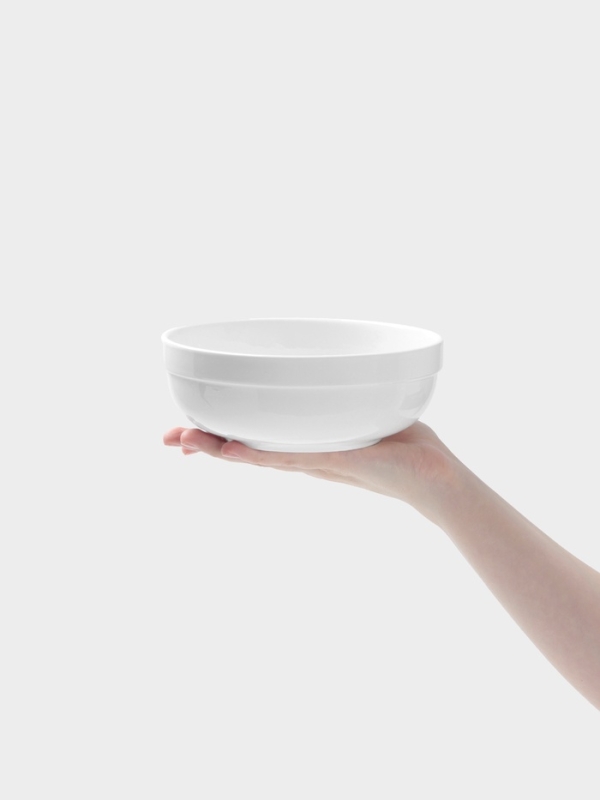 Салатник Hanna Kn&ouml;vell, d=17 см, фарфор, белый