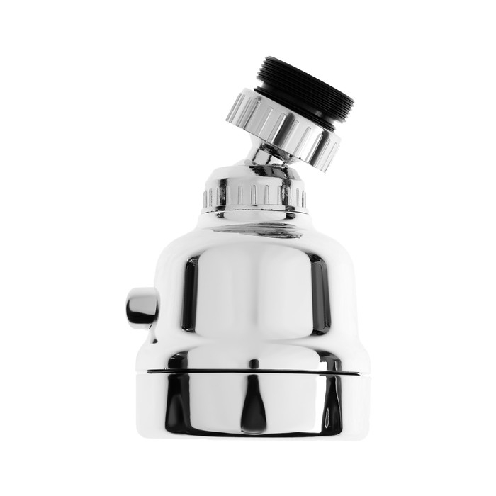 Аэратор ZEIN Z3611. трёхрежимный, на шарнире, с переходниками, хром Аэратор ZEIN Z3611. трёхрежимный, на шарнире, с переходниками, хром