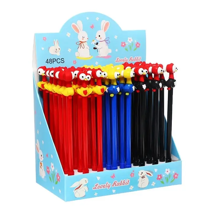 Ручка - прикол гелевая Calligrata &laquo;Курица&raquo;, МИКС