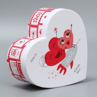 Коробка подарочная, упаковка, &laquo;Любовь повсюду&raquo;, 18.5 х 17 х 7.5 см