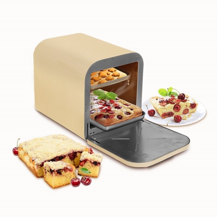 Мини-печь &laquo;&lrm;Мастерица ШЖ-0,625/220&raquo;, 625 Вт, 12 л, цвет бежевый