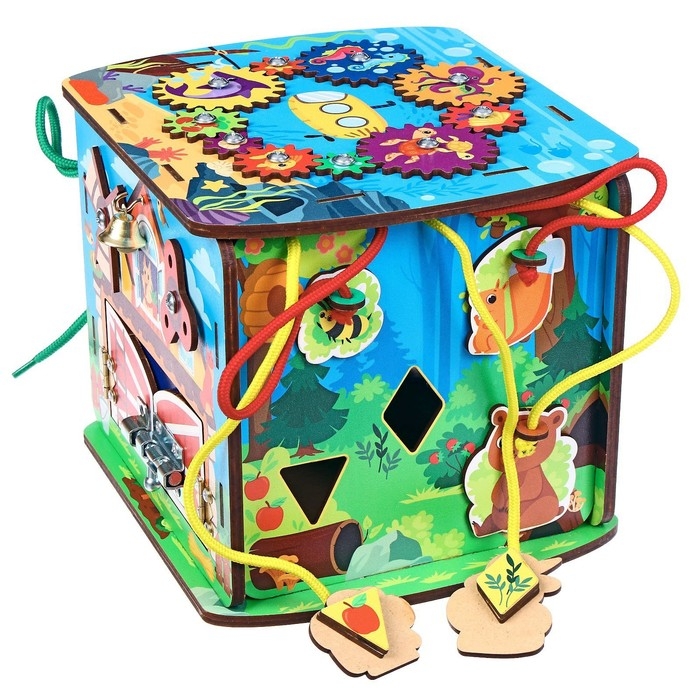 Бизиборд &laquo;Играем со зверятами&raquo;