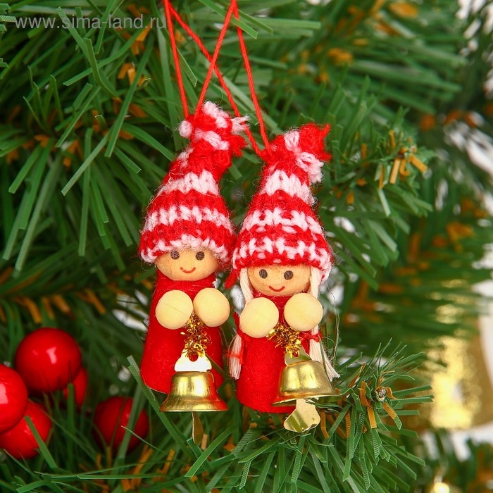 Игрушка - подвеска &laquo;Малыш-колокольчик&raquo;, МИКС