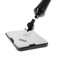 Паровая швабра Kitfort КТ-1009, 1300 Вт, 350 мл, 5 м, тёмно-серая Паровая швабра Kitfort КТ-1009, 1300 Вт, 350 мл, 5 м, тёмно-серая