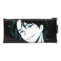 Пенал мягкий 1 отделение, 90х200, искусственная кожа, универсальный, чёрный, Colorio "Аниме глаза" Пенал мягкий 1 отделение, 90х200, искусственная кожа, универсальный, чёрный, Colorio "Аниме глаза"