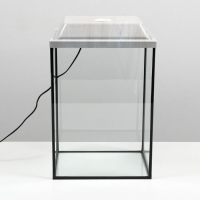 Аквариум "Колонна" с крышкой, 36 литров, 32 х 25 х 45/50,5 см, беленый дуб Аквариум "Колонна" с крышкой, 36 литров, 32 х 25 х 45/50,5 см, беленый дуб