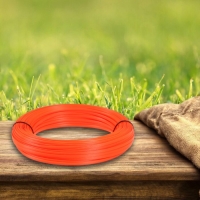 Ротанг искусственный 6 мм 100 м волна (оранжевый) Ротанг искусственный 6 мм 100 м волна (оранжевый)