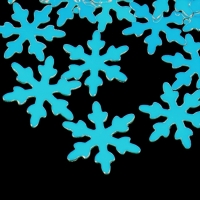 Новый год! Пайетки для декора &laquo;Winter&raquo;, голубые