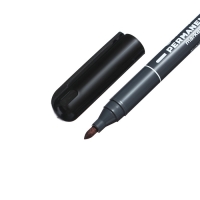 Маркер перманентный 3.3 мм Centropen 2836, линия 2 мм, цвет чёрный Маркер перманентный 3.3 мм Centropen 2836, линия 2 мм, цвет чёрный