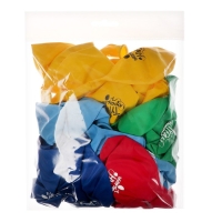 Воздушный шар латексный 12" &laquo;С днём рождения&raquo;, казахский язык, 50 шт.