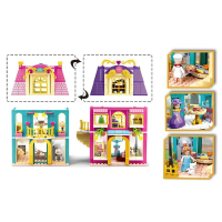 Конструктор Розовая Мечта «Дом» 287 деталей Конструктор Розовая Мечта «Дом» 287 деталей