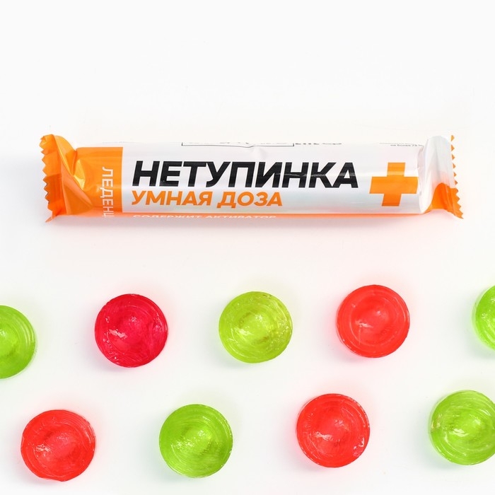 Леденцы в тубусе «Нетупинка», вкус: мульти, 32 г. Леденцы в тубусе «Нетупинка», вкус: мульти, 32 г.