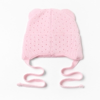 Шапка детская MINAKU, р-р 44-46, цвет нежно-розовый