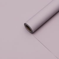 Пленка для цветов тонированная, матовая, пепельно- сиреневая, 0,5 х 10 м, 65 мкм Пленка для цветов тонированная, матовая, пепельно- сиреневая, 0,5 х 10 м, 65 мкм