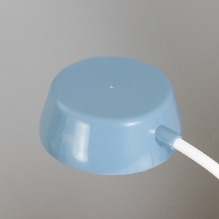 Настольная лампа с точилкой "Мишка" LED 2Вт 3000К USB АКБ синий 15х14х30 см