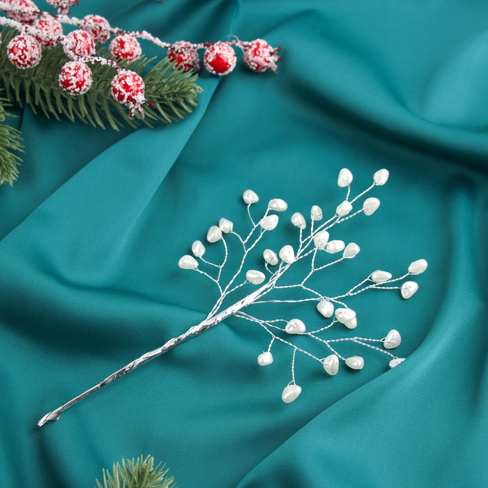 Декор "Хрустальная сказка" 17 см, сердечки