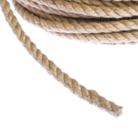 Канат пеньковый кручёный 12 мм, бухта (90 м) Канат пеньковый кручёный 12 мм, бухта (90 м)