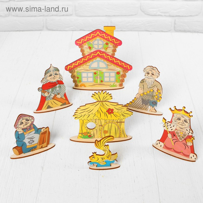 Кукольный театр сказки на столе &laquo;Золотая рыбка&raquo;