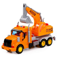 Экскаватор &laquo;Профи&raquo; инерционный цвет оранжевый, световые и звуковые эффекты