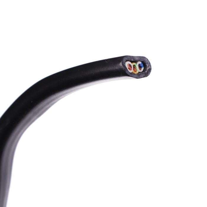 Кабель Кабель "ULC" ВВГ-Пнг(A)-LS, сечение 3х2.5 мм2, 50 м, ГОСТ, чёрный