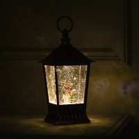 Светодиодная фигура «Фонарь со снеговиком» 12 × 24 × 12 см, пластик, батарейки ААх3 (не в комплекте), USB, свечение тёплое белое Светодиодная фигура «Фонарь со снеговиком» 12 × 24 × 12 см, пластик, батарейки ААх3 (не в комплекте), USB, свечение тёплое белое