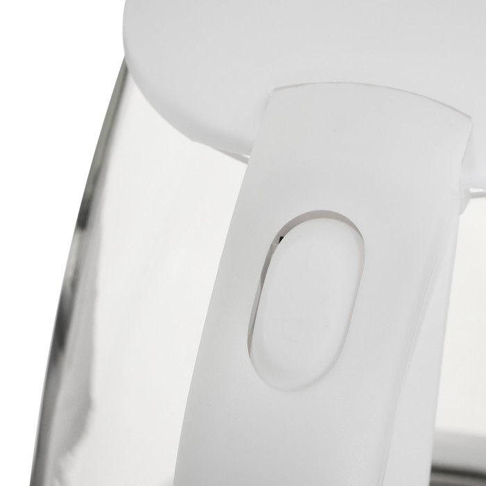 Чайник электрический Чайник электрический "Добрыня" DO-1252W, стекло, 1.8 л, 1800 Вт, белый