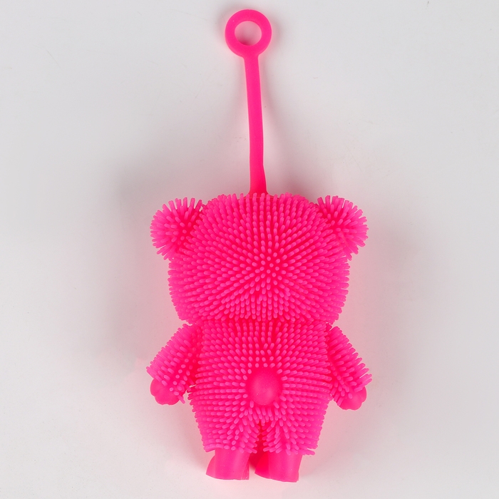 Мяч детский резиновый ёжка световой &laquo;Любовь&raquo;, цвета МИКС , в шоубоксе