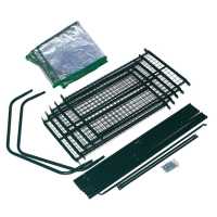 Парник-стеллаж, 5 полок, 190 &times; 65 &times; 40 см, металлический каркас d = 16 мм, чехол плёнка 100 мкм