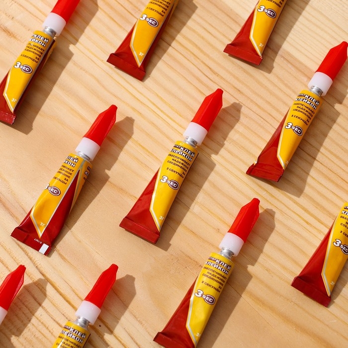 Суперклей &laquo;Клейкон&raquo;, секундный, 3 г, набор 12 шт.