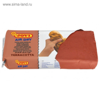Масса для лепки JOVI, самозатвердевающая, полимерная, 1000 г, терракота Масса для лепки JOVI, самозатвердевающая, полимерная, 1000 г, терракота