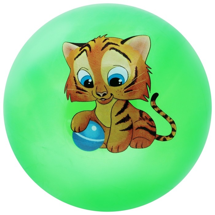 Мяч детский ZABIAKA &laquo;Тигруля&raquo;, d=22 см, цвет МИКС