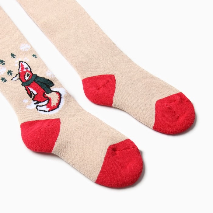 Колготки детские махровые, цвет бежевый, рост 110-116 см Колготки детские махровые, цвет бежевый, рост 110-116 см