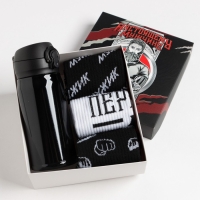 Подарочный набор термос и носки 3 пары KAFTAN "Настоящему мужчине", размер 41-44 (27-29 см) Подарочный набор термос и носки 3 пары KAFTAN "Настоящему мужчине", размер 41-44 (27-29 см)