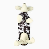 Одежда для собак. Куртка зимняя &laquo;Тёплая зима&raquo;, камуфляж, размер L